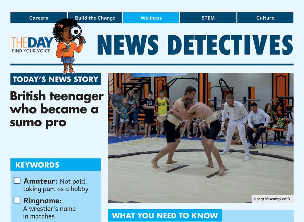 British teenager who became a sumo pro - The Day